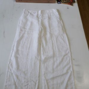White Linen Pants